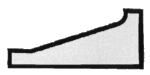 600 Series OGEE Raised Panel Cabinet Door Profile