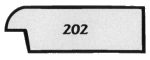 202 Series Edge Cabinet Door Profile