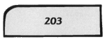 203 Series Edge Cabinet Door Profile