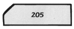 205 Series Edge Cabinet Door Profile