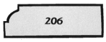 206 Series Edge Cabinet Door Profile