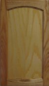 Crown Flat Panel Cabinet Door
