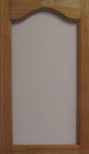 Glass Frame Cathedral Cabinet Door