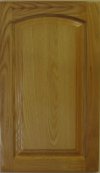 Raised Panel Crown Cabinet Door