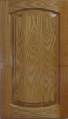 Raised Panel Double Crown Cabinet Door
